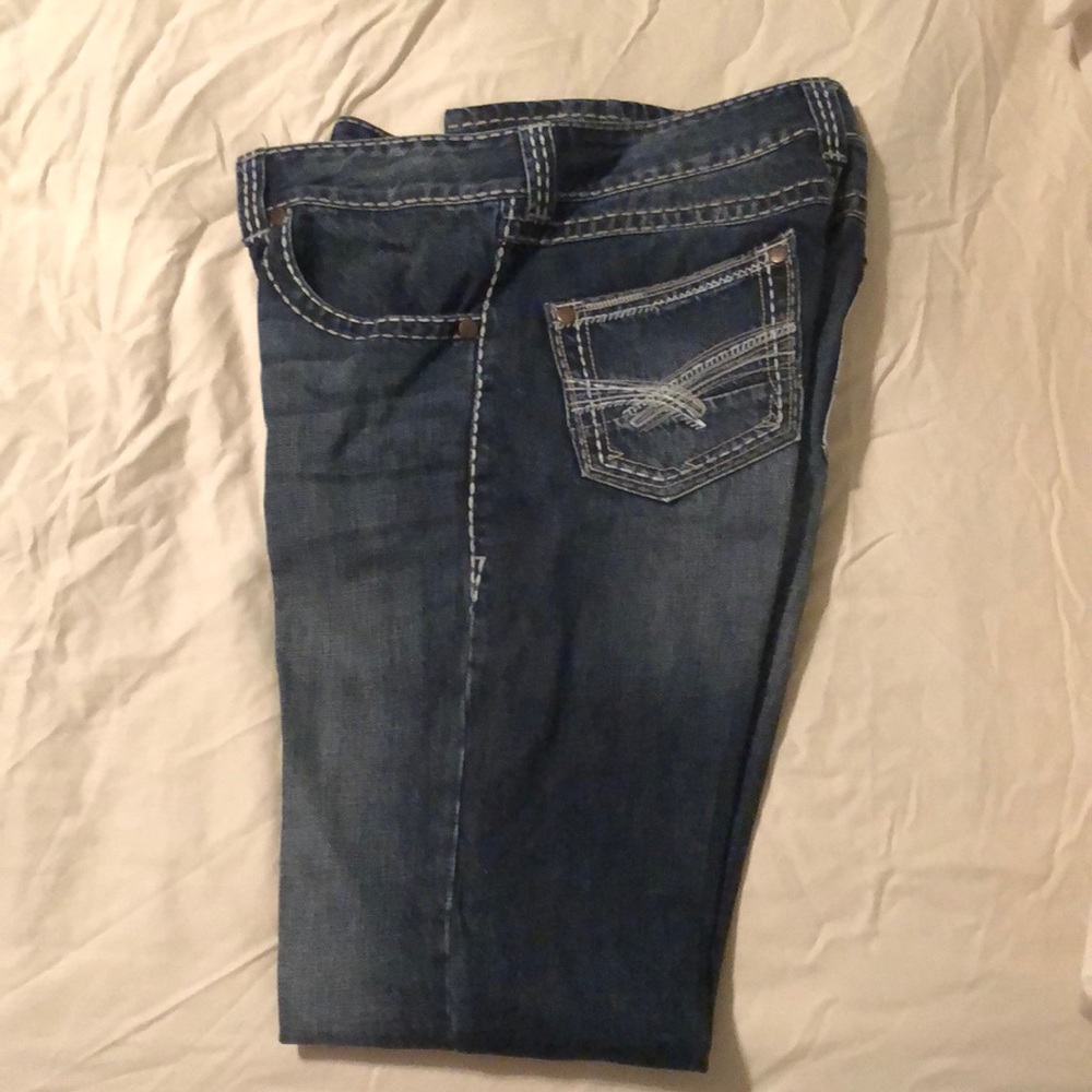 Men’s Rock 47 Denim jeans.